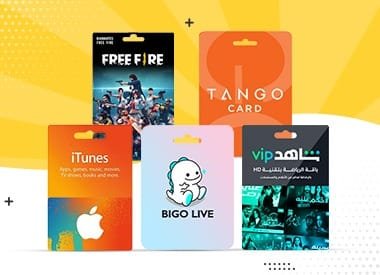 بطاقات الدفع و شحن الالعاب