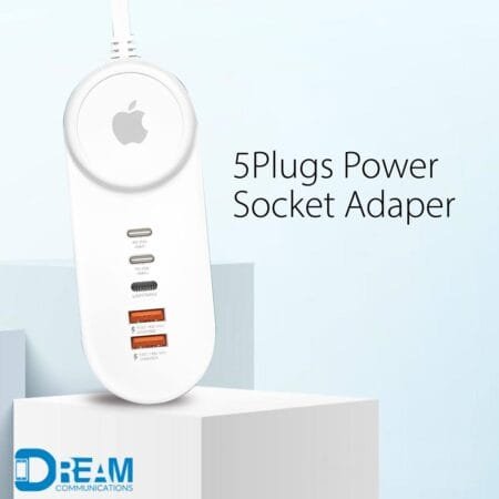 5 Plugs Power Socket Adapter